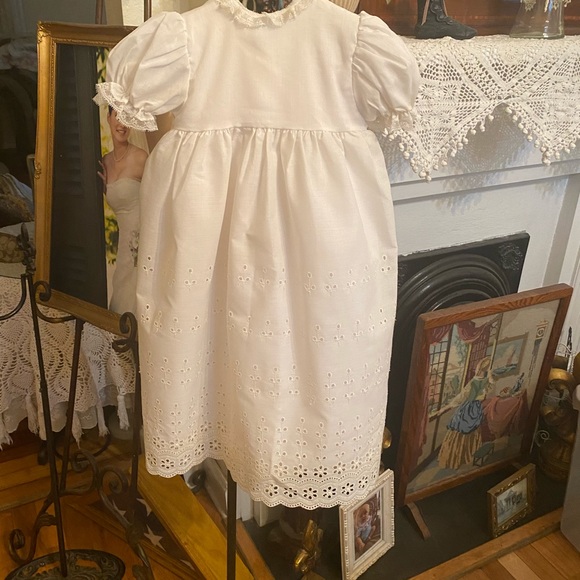 Vintage Phyllis Baby Wear 3 piece Christening Gown size 0-6 months - Picture 7 of 13